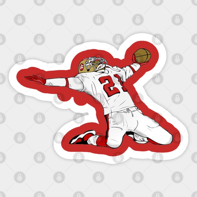 deion Sticker by Corecustom